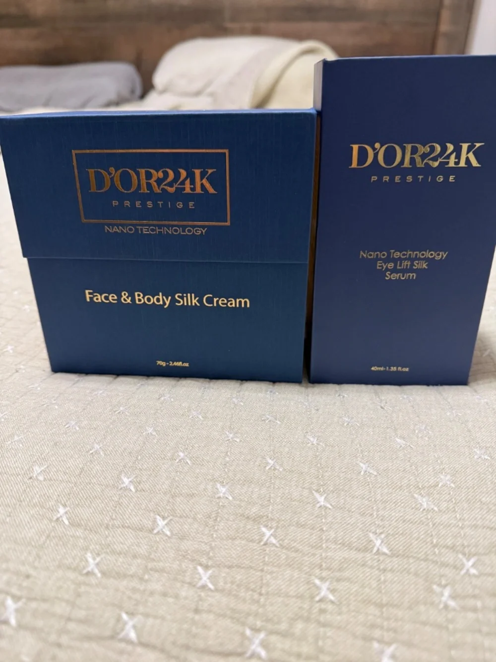 D’OR24K Nanotechnology Face and Body Set